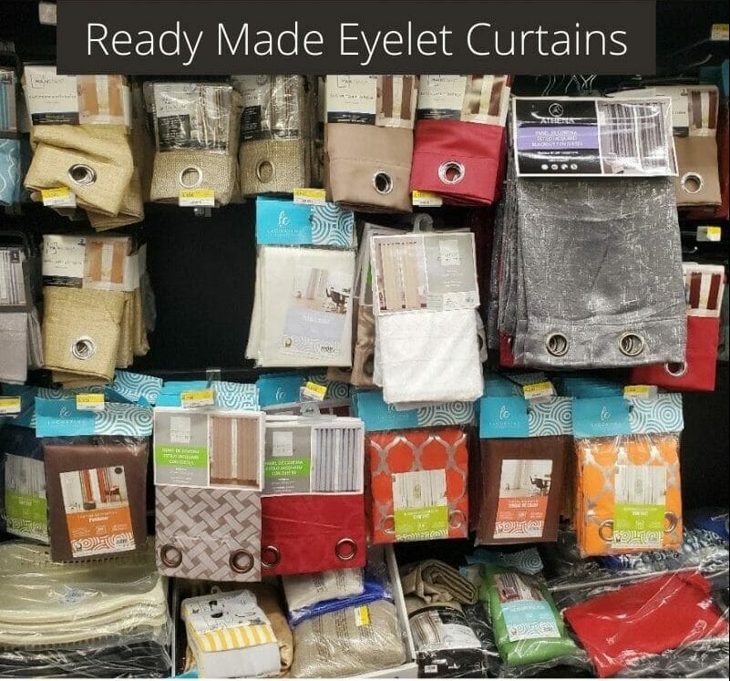 How to Measure for Eyelet Curtains